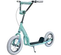 Apollo Trottinette Retro Paradise | Grande Roues et Pneus Gonflables 12,5 Pouces | Pour Enfants et Ado | Vintage Avec Large Surface de Marche