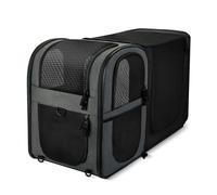 Apollo Walker Sac à Dos pour Chiens et Chats, Extensible pour Petits et Grands Chiens et Chats, Sac à Dos en Maille Respirante pour Animaux de Compagnie pour la randonnée - Gris