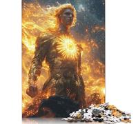 Apollon, Dieu du Soleil - Porteur de Lumière et de Radiance Divine - Puzzle 1000 pièces en Bois pour Adultes - Puzzle Durable pour Adultes | Jeux 1000 pièces (75 x 50 cm)