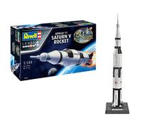 Revell Maquette fusée Apollo Saturn V 04909 – Kit plastique 1:144, 82 pièces