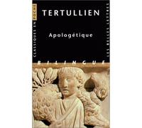 Apologétique - Tertullien - Belles Lettres - Livre