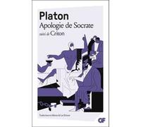 Platon – Apologie de Socrate : suivi de Criton – Édité par Luc Brisson – Flammarion