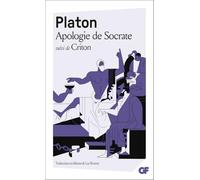 Platon – Apologie de Socrate : suivi de Criton – Édité par Luc Brisson – Flammarion
