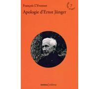 Apologie d'Ernst Jünger