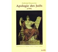 Apologie Des Juifs (1789)
