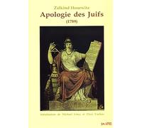 Apologie des juifs : Humanisme juif et philosophie des Lumières