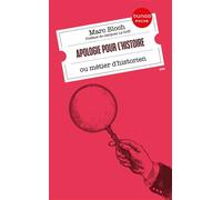Apologie pour l'histoire Ou métier d'historien - Marc Bloch - Dunod - Poche - Essai