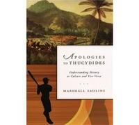 Apologies to Thucydides by Marshall Sahlins Paperback Book Marshall Sahlins, (Auteur)