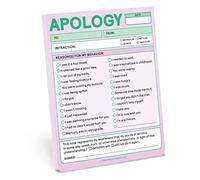Knock Knock Apology Nifty Note – Version pastel