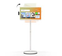 ApoloSign 24 Pouces Moniteur Portable, avec écran Intelligent Rotatif, écran Tactile, système d'exploitation Android, Batterie intégrée, Rotation complète à 360 degrés