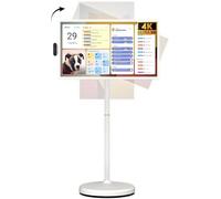 ApoloSign 32 Pouces 4K Moniteur Portable, avec écran Intelligent Rotatif, écran Tactile, système d'exploitation Android, Batterie intégrée, Rotation complète à 360 degrés