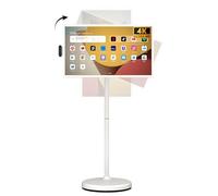 ApoloSign Moniteur Portable de 32 Pouces, avec écran Intelligent Rotatif de 1080p, écran Tactile, système d'exploitation Android, Batterie intégrée, Rotation complète à 360 degrés (4K)
