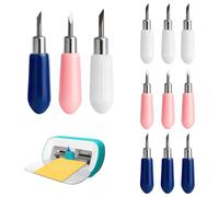 APOMOONS 12 Pièces Lames de rechange pour traceur de découpe Cricut Joy pour une coupe précise sur le vinyle, le papier et d'autres matériaux