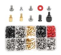 APOMOONS 380 Pièces Kit de Vis D'Ordinateur, Vis Ventilateur PC pour Ordinateur D'Espacement #6-32 Mâle Vers M3 Femelle pour Disque dur, Boîtier, Carte Mère PC, CD-ROM