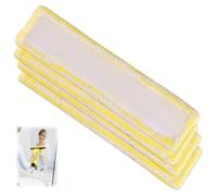 APOMOONS 4 Pièces Chiffons de Nettoyage en Microfibre WV Bonnettes Microfibre Accessoire Mop Remplacement des Tampons pour Karcher Nettoyeur de Vitres WV 2