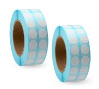 APOMOONS 6000 Pièces Gommettes Rondes, 10 mm Gommettes Autocollantes, Pastilles Autocollantes Autocollant Rond, Gommette Ronde pour Bureau, Vente au Détail, Maison, Salle de Classe, Entrepôt