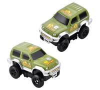 APOMOONS Circuit de course automobile pour enfants de 4 ans - Voiture de course originale pour Magic Tracks - Jouet pour enfants - Véhicule de course - Véhicule russe Strax - Carrera Roll Up Car Track