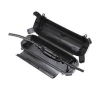 APOMOONS Protection Prise Electrique Exterieur Cache Prise Exterieure Etanche Boitier Prise Etanche Exterieur Boite Etanche 18 X 6 X 5,5 cm Noir