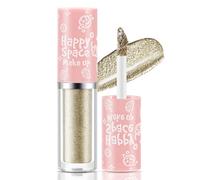 Apooliy Ombre à paupières liquide pailletée Ombre à paupières pailletée imperméable à l'eau, séchage rapide, longue durée, crée un fort impact, Surligneur