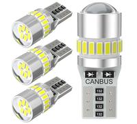 APOOS T10 LED Ampoules CANBUS 12V W5W 194 501 168 24SMD pour Voiture Intérieur Dôme Porte Plafonnier Position Feux De Plaque D'immatriculation 6500K Blanc 4Pcs