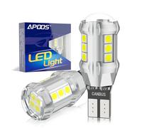 APOOS W16W T15 LED Ampoules CANBUS Sans Erreur 912 921 906 955 Extrêmement Lumineux 16SMD 12V-24V pour Voiture Feux de Recul Stationnement Arrière Sauvegarde Inversée Lumière 6500K Blanc