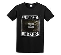 Apoptygma Berzerk Ashes to Ashes Men's T-Shirt Unisex Black Men Tees L