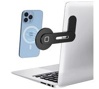 Aporia - Compatible avec MagSafe iPhone + 12 Support latéral pour ordinateur portable EV Monitor Extender Bras magnétique pour double écran (noir - MagSafe)