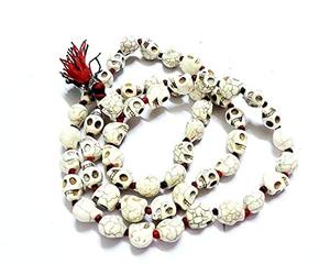Aport Home Presents Indian Mund Mala pour La Déesse Kali Collier De Prière Mala 54 + 1 Tantra Japa Mala 6 Mm #Aport-6037