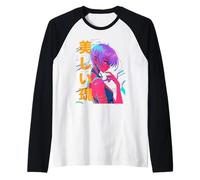 aporwave oni girl belles âmes esthétique japonaise Manche Raglan