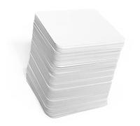 Apostrophe Games Cartes à jouer carrées vierges (7 cm carré et finition mate) 200 cartes vierges, cartes flash, cartes de jeu de société, guide d'étude et cartes de notes