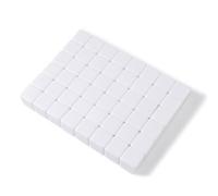 Apostrophe Games Dés Blancs Vierges - 50 pièces - Dés Cubes de 16 mm, Dés à Six Faces - Accessoires de Jeux de Société, Projet de Bricolage, pour Trier, Compter, Salles de Classe, Pièces de Rechange