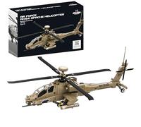 Apostrophe Games Ensemble de Blocs de Construction d'hélicoptère Apache AH-64 - 259 Pièces - 10 Ans et Plus