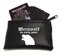 Apostrophe Games Loup-Garou Le Jeu de Société - 42 Cartes de Rôle, pour 7 à 30 Joueurs-Soirée Jeux d'halloween, pour Adultes et Adolescents - Jeu de Société Interactif