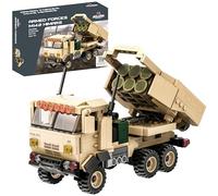Apostrophe Games M142 HIMARS Building Block Set - 443 Pcs - Forces Armées, Ensemble de Jouets Militaires-Jouet pour Enfants de 10 à Adulte-Système de fusée d'artillerie à Haute mobilité