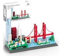 Apostrophe Games San Fransisco Skyline Jeu de Blocs de Construction 459 pièces