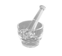 Apothecary Products Mortier et pilon Bol | Mélangeur et broyeur pour médicaments | Verre | 473,6 g
