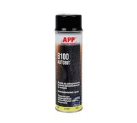 APP B100 Protection bitumeuse pour bas de caisse en spray | Protection carrosserie voiture aux propriétés antirouille, anti gravillon et insonorisantes | Spray bitumeux | Noir | 500 ml