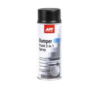 Bombe de peinture - Structurante - Noir - Répare pare-chocs, rétroviseur, plastique - APP 400ml