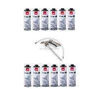 APP Carton de 12 Anti-gravillons Noir U100 + Pistolet à blackson