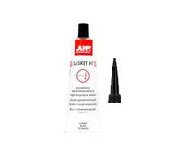 APP Gasket HT - Pâte à Joint Moteur Noire Haute température 315°C | Mastic Noir Silicone réfractaire pour Voiture, poêles à Bois, Insert cheminée et chaudières | 105 g | Noir