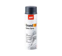 AUTO-PLAST PRODUKT APP Epoxy Grund Spray | Apprêt époxy en bombe | Primaire antirouille metal, aluminium, acier | Apprêt antirouille - protection contre la corrosion | Gris foncé | 500 ml