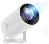 [App intégrée & Android 11.0] Vidéoprojecteur 2025 Upgraded Mini Projecteur Portable 20000 Lumens 4K Supporte avec WiFi 6 Bluetooth 5.4 Auto Keystone 180°Rotation pour Phone/HDMI/TV Stick/USB