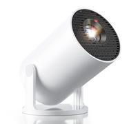 [App intégrée & Auto Keystone] Vidéoprojecteur 4K Supporte 20000 Lumens 2025 Mini Projecteur Portable avec Android TV WiFi 6 Bluetooth 5.4 Rotation 180° pour HDMI/USB/TV Stick/Smartphone/Laptop