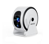 [App intégrée] Mini Projecteur Supporte 4K 1080P 2026 Upgraded Auto Focus & Keystone, Vidéoprojecteur Correction 360°Rotation avec WiFi 6 et Bluetooth 5.4 projecteur avec HDMI/TV Stick/USB/ - Blanc