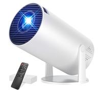 [App intégrée] Vidéoprojecteur Portable Mini Projecteur avec WiFi 6 et Bluetooth 5.4 Rétroprojecteur Supporte 4K 1080P Auto Keystone Rotation 270° Compatibile avec HDMI/TV Stick/Laptop/Memory Stick