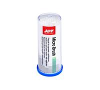 APP Micro Brush Lot de 100 Pinceaux de Retouche pour Peinture de Voiture | 1 mm | Blanc