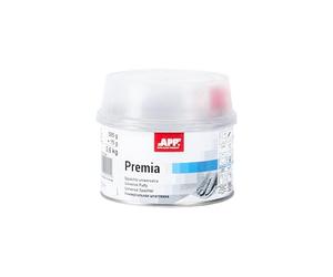 APP PREMIA - Mastic polyester universel Jaune clair 0,6 kg | Mastic carrosserie voiture avec durcisseur, très bonne résistance aux produits chimiques