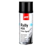 APP Rally 400 Color Spray - Bombe de peinture noir brillante 400 ml