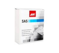 APP SAS - Chiffon antistatique avec adhésif | Élimine peluches de poussière, saletés, débris de ponçage, bois, métal, plâtre | Préparation de la carrosserie avant peinture metal | Lot de 10 pcs