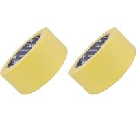 APP Standard 60°C - Ruban de masquage pour peinture 48 mm | Ruban masquage pour peinture, vernis, et rénovation | Résistant aux températures allant jusqu'à 60°C | Jaune | 45 m x 48 mm (Lot de 2)